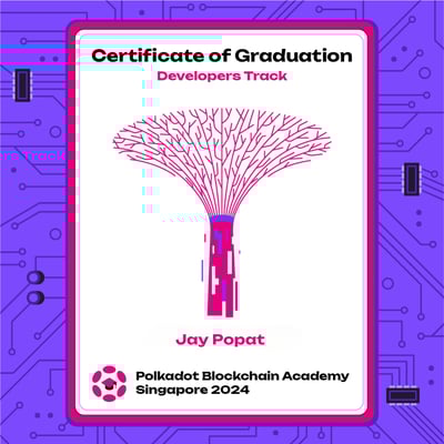 Certificate of Graduation #45